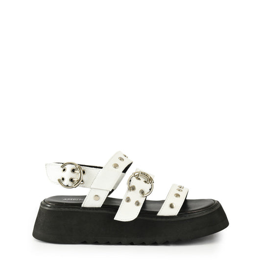 White martina sandal