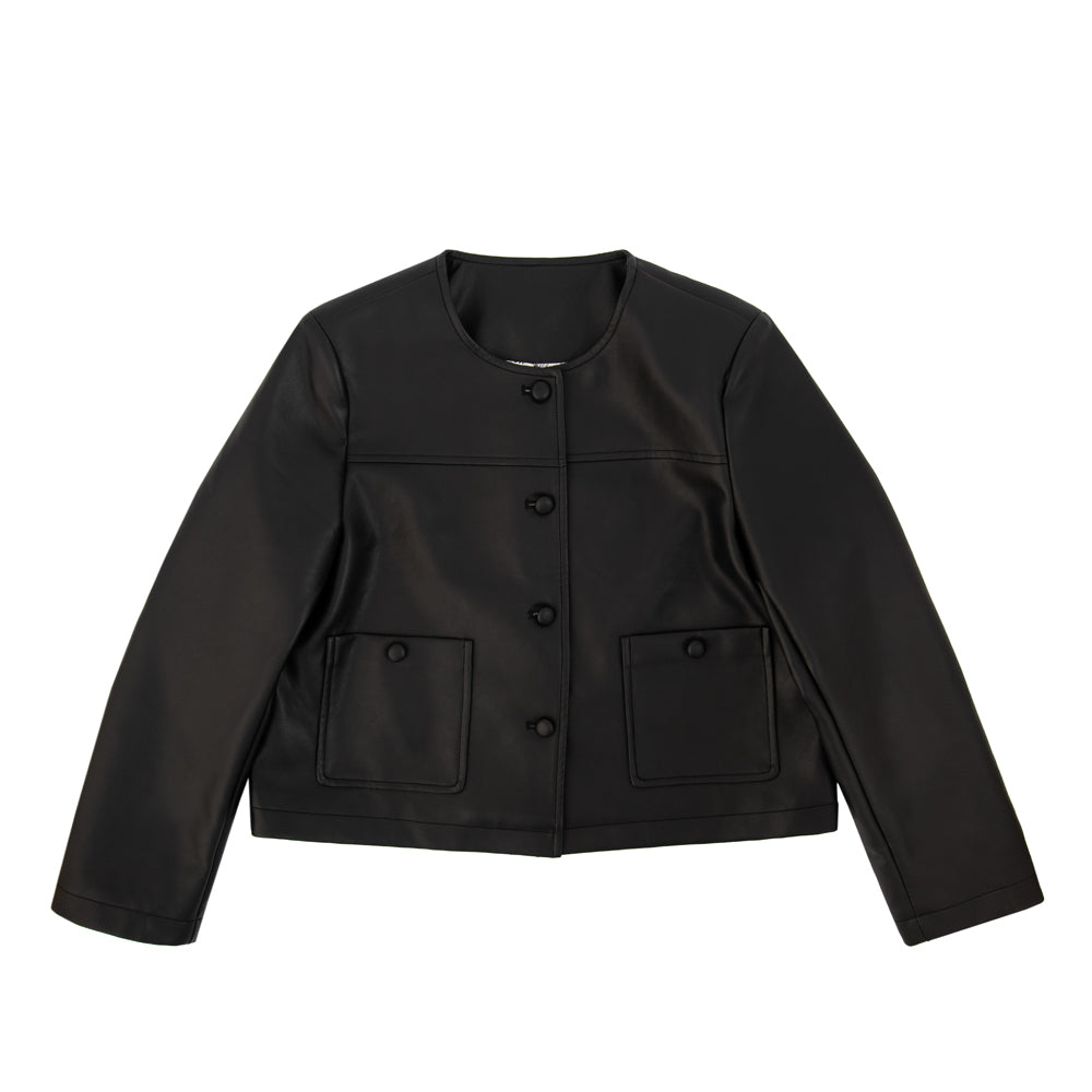 Megan Black Jacket