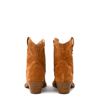 Dark beige nara Taco ankle boot