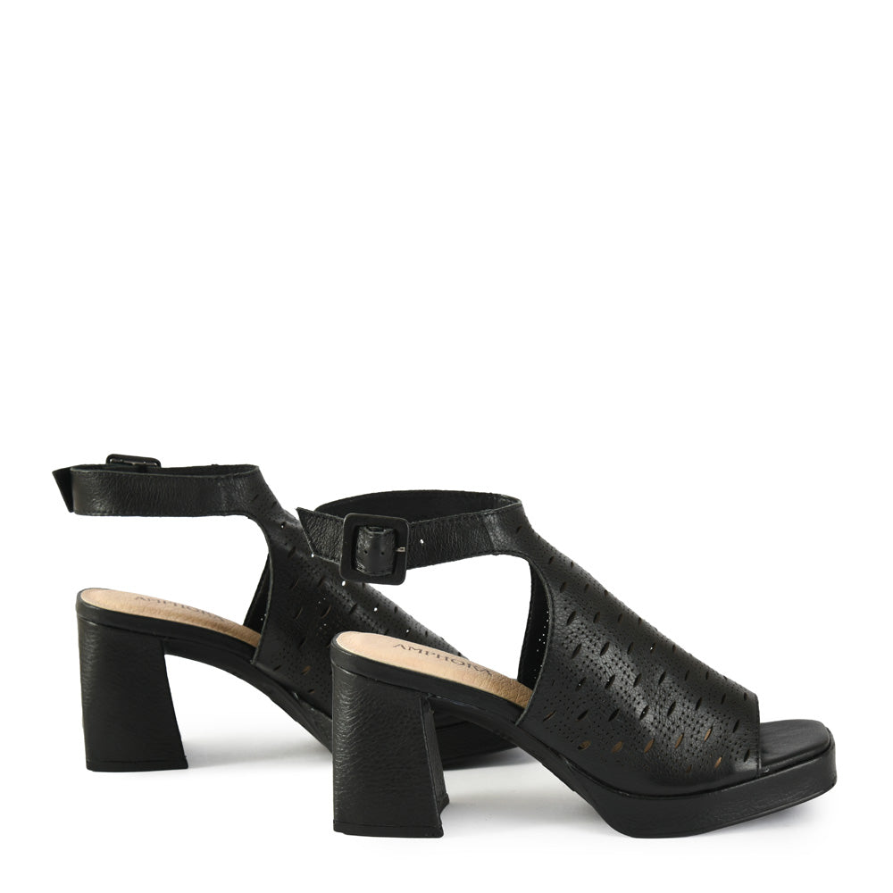 Black salma sandal