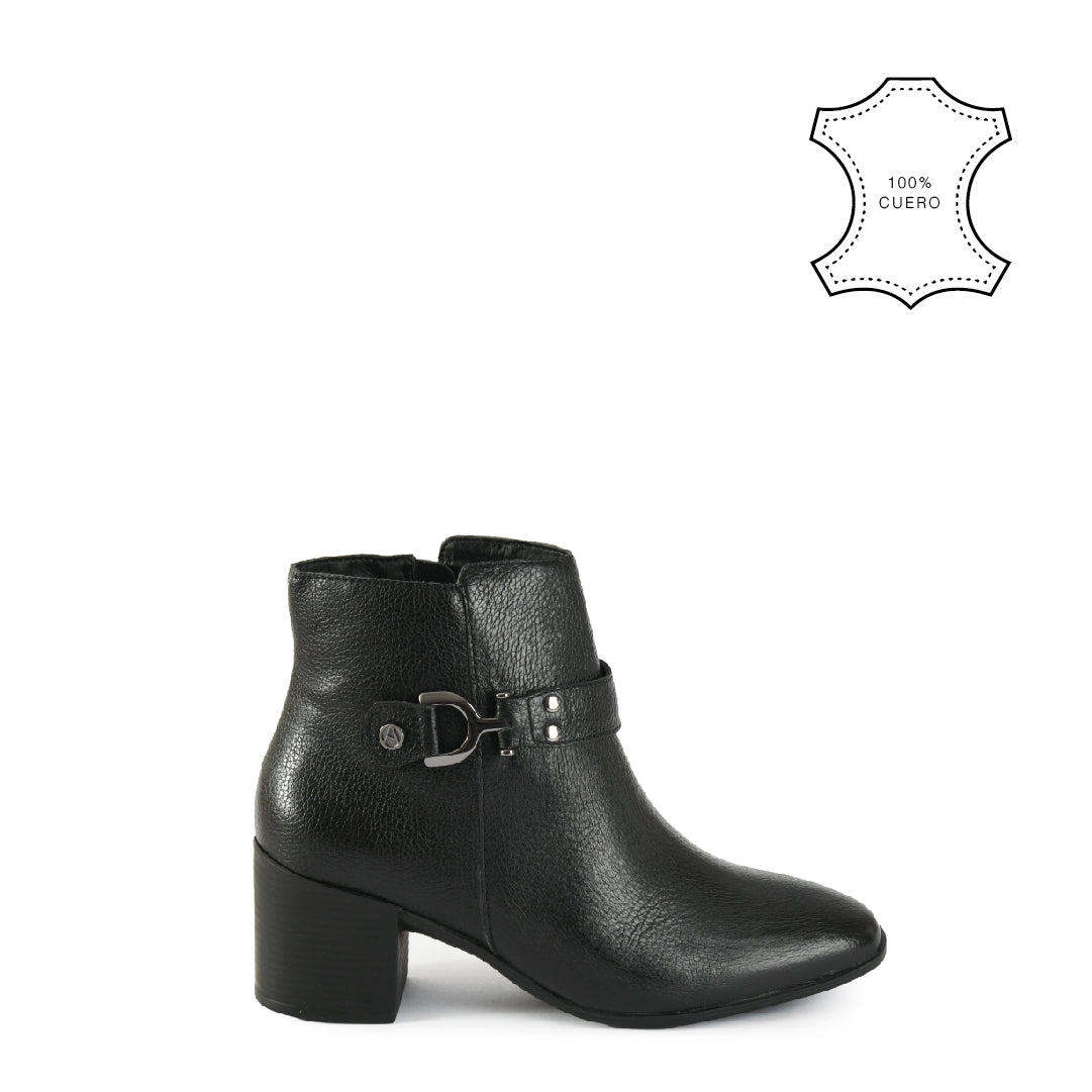 Black Tania Taco Ankle Boot