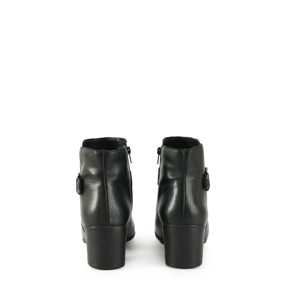 Black Tania Taco Ankle Boot