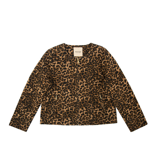 Zayra Animal Print Jacket