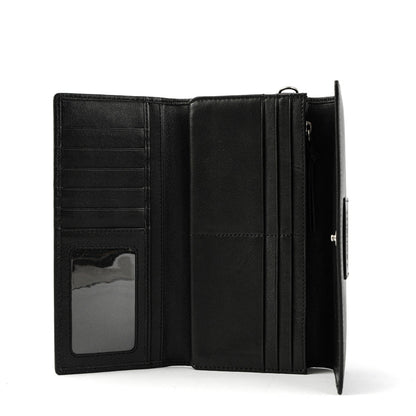 Large Black Parana Wallet