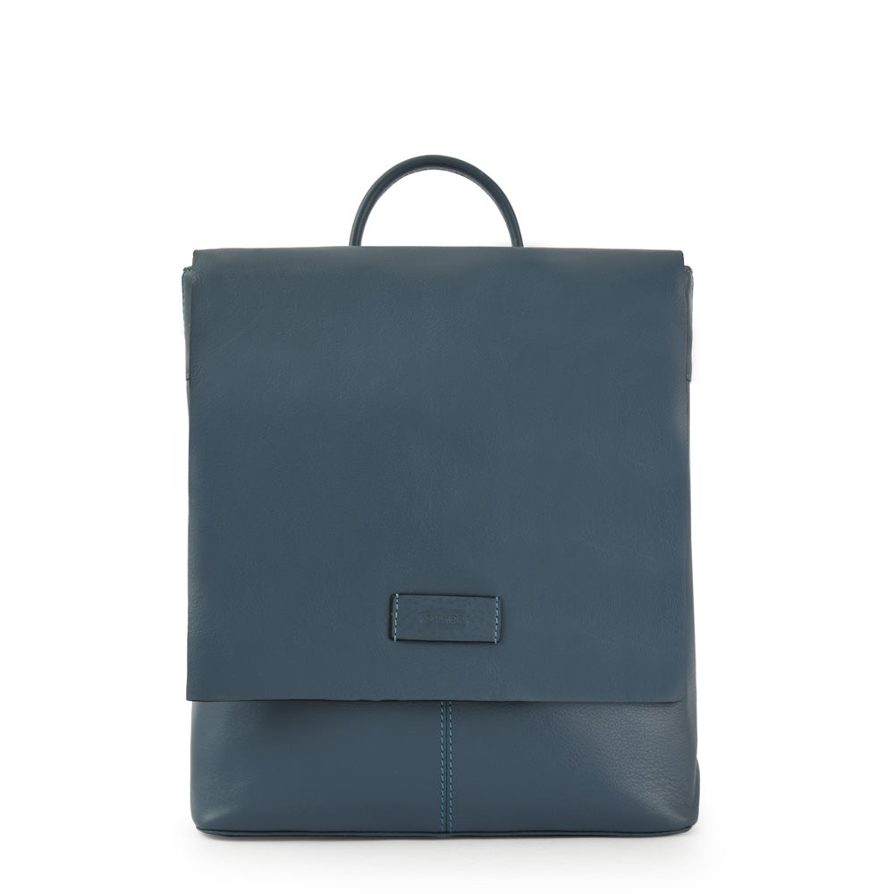 Parana backpack with medium light blue lid