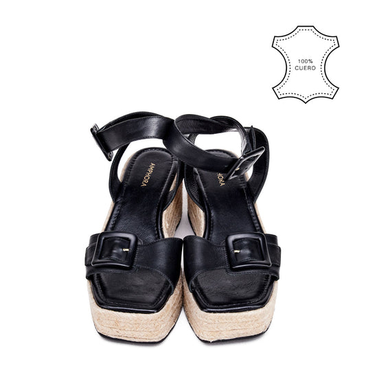 Ruth Black Sandal